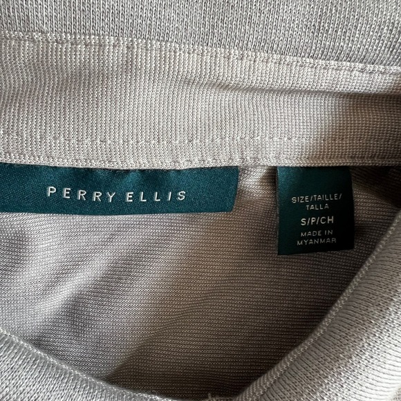 Perry Ellis ICON POLO in Alloy Size Small NWT - Picture 9 of 9